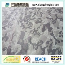 100% Polyester Taffeta Calendered Camouflage Printed Fabric